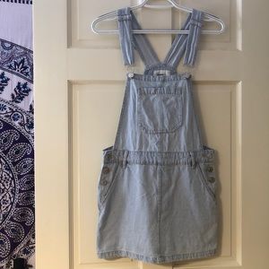 Forever 21 Denim Overall Dress